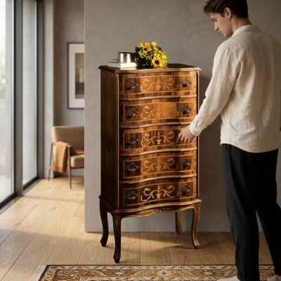Narrow tall cabinet dresser bedroom living room dressers sideboard