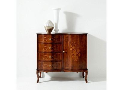 Luxury Designer Italian Wood Furniture Dresser Sideboard Baroque Style Sideboard