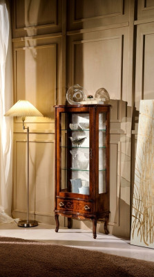 Designer luxury wooden showcase sideboard Italian furniture real wood sideboard new