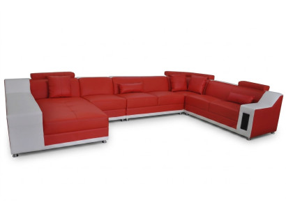 Living leather landscape sofa with USB, upholstery set sofas seating sets new.