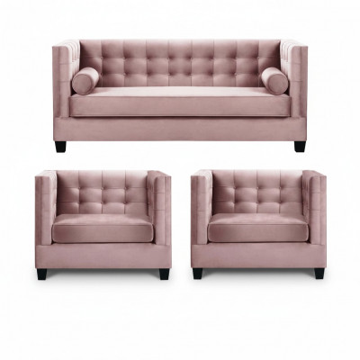 Sofa set couch velvet upholstery sofas complete set suites living room furniture