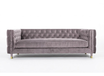Chesterfield Sofa Taupe Furniture 4-Seater New XXL Big Textile Fabric Couches Upholstery