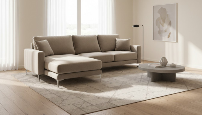 Sofas Fabric Living Room Design Couches Upholstery Sofa Gray Corner Sofa Loft Corner Couch