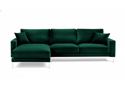 Loft Sofa Luxury Corner Couch Furniture Corner Suite Velvet Couches Sofas Green Living Room