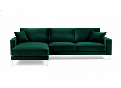 Loft Sofa Luxury Corner Couch Furniture Corner Suite Velvet Couches Sofas Green Living Room