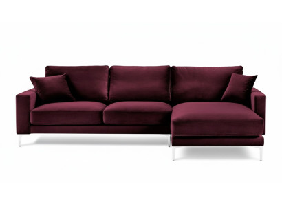 Burgundy Red Design Couches Upholstery Sofa Sofas Bordeaux Corner Sofa Fabric Living Room