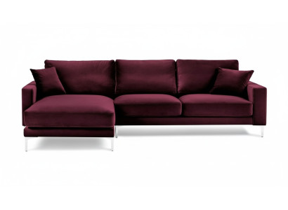 Red Burgundy Corner Sofa Design Couches Upholstered Sofa Sofas Italian Furniture Design
