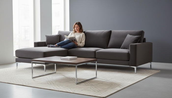 Sofas Italian furniture black corner sofa living room design couches upholstered sofa