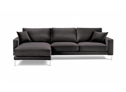Sofas Italian furniture black corner sofa living room design couches upholstered sofa