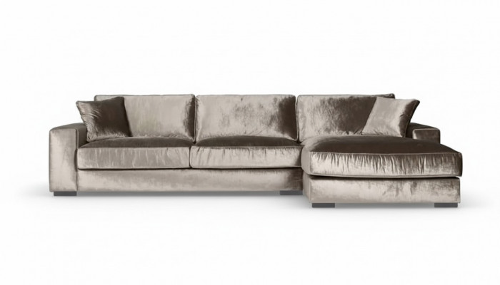 Brown corner sofa fabric living room sofas Italian design couches upholstered sofa