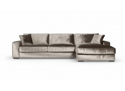 Brown corner sofa fabric living room sofas Italian design couches upholstered sofa