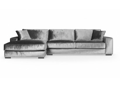 Italian style furniture corner sofa fabric living room design couches upholstered sofas