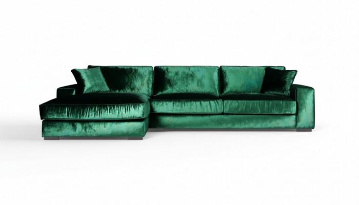 Sectional sofa, sofas, Italian furniture, fabric, living room couches, upholstered sofa, green, new