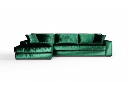 Sectional sofa, sofas, Italian furniture, fabric, living room couches, upholstered sofa, green, new