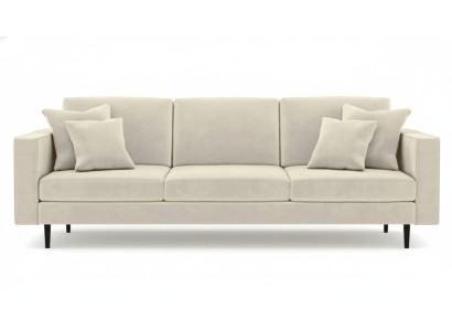 Beige four-seater fabric sofa living room design couches upholstered sofas new fabric