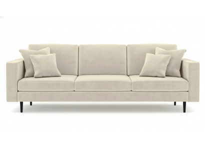 Beige four-seater fabric sofa living room design couches upholstered sofas new fabric