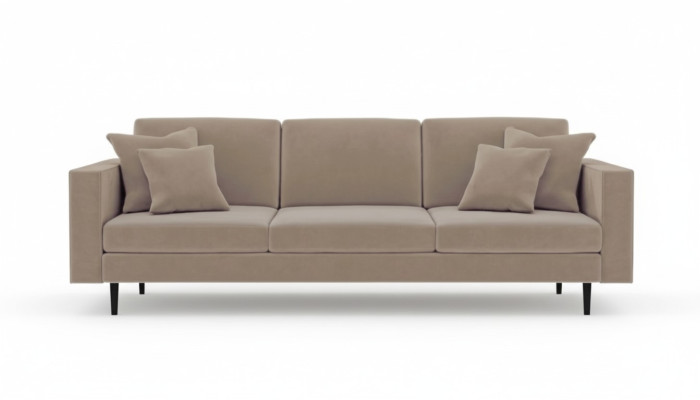 Italian style furniture sofa couch textile fabric velvet sofas living room