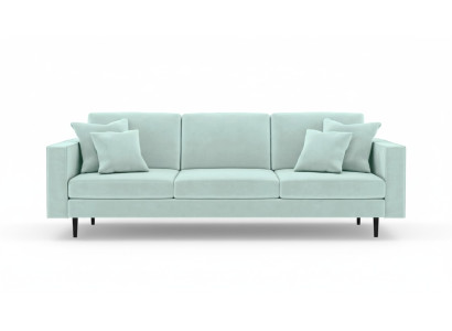 Green fabric Italian furniture living room design couches upholstered sofa sofas XXL