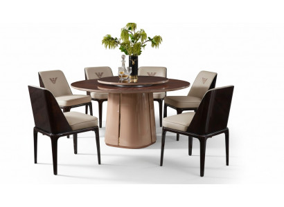 Group Luxury Chair Set Design Furniture Luxury Dining Room Wood 4x Chairs