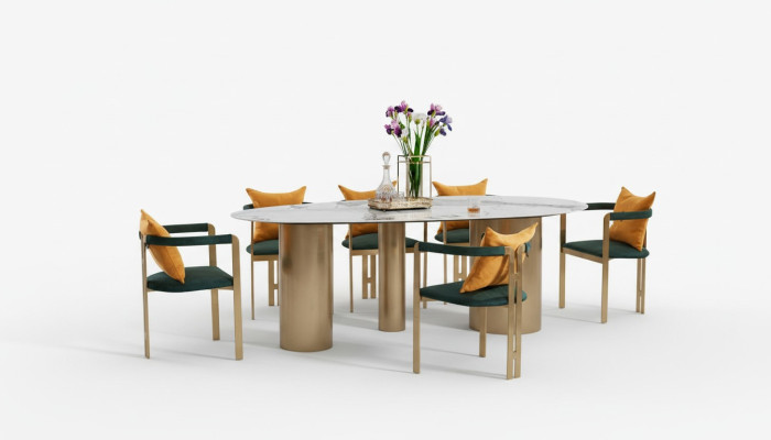 Dining table set dining furniture table 4x chairs furniture dining room tables