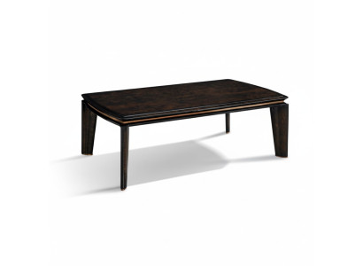 Coffee table dark brown wood luxury living room new modern design