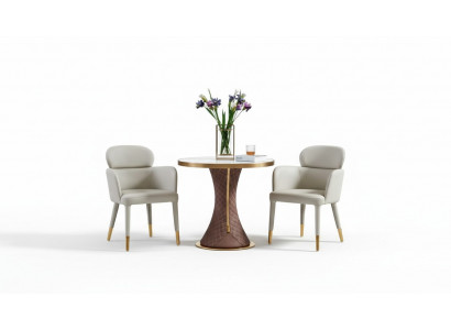 Chair Leather White Modern Furniture Armchair Design Furniture Luxury Stainless Steel