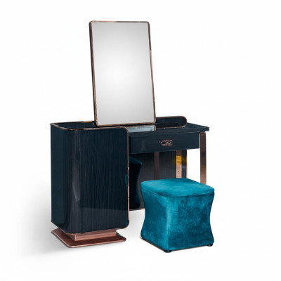 Stool Blue Textile Bedroom New Creative Modern Design Furniture Luxury Fabric