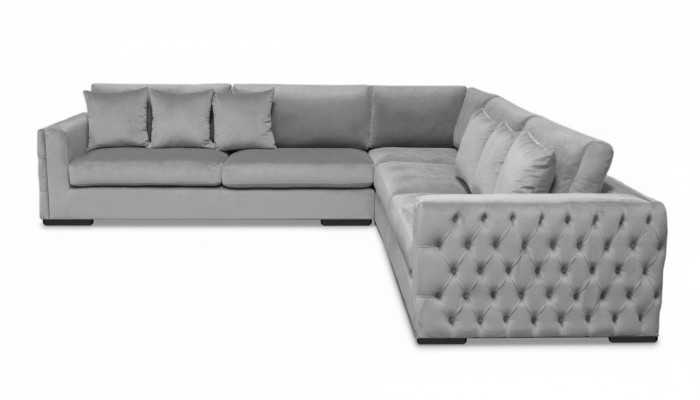 Gray corner sofa living landscape couch corner set upholstery new creative furniture design