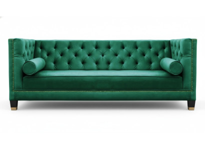 Green Chesterfield Living Room Sofa New Creative Furniture Fabric Design Couches New