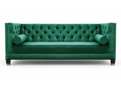 Green Chesterfield Living Room Sofa New Creative Furniture Fabric Design Couches New
