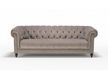Brown three-seater fabric living room design couches upholstered sofa sofas xxl big new