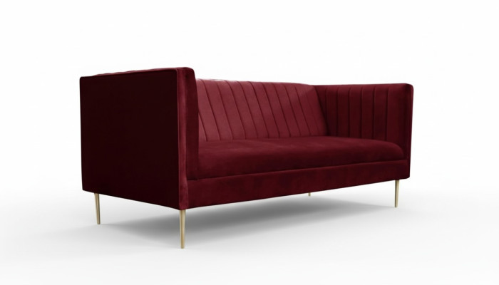 Bordeaux red luxury couch upholstery sofa burgundy two-seater sofas couches living room