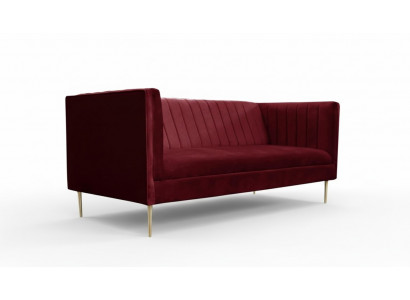 Bordeaux red luxury couch upholstery sofa burgundy two-seater sofas couches living room