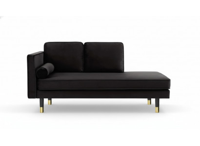 Chaise lounge creative furniture new living room modern design black sofa