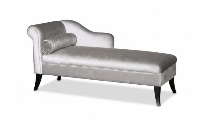 Chaise longue Creative Furniture Living Room Modern Design Sofa Fabric Silver