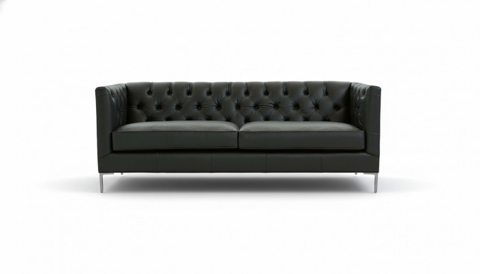 Living room furniture sofa design couches black Italian style furniture fabric
