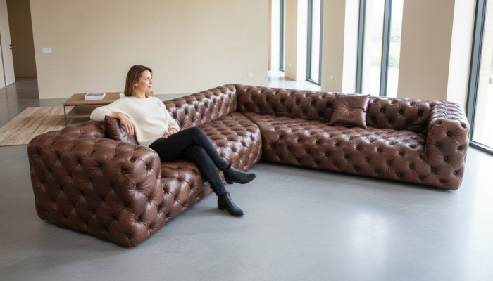 Corner sofa sofa couch living landscape corner set sofas couches Chesterfield furniture