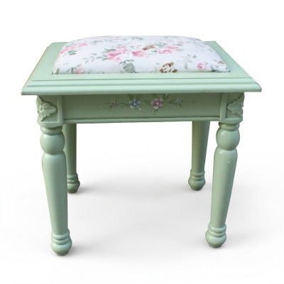 Textile stool sofa pouf upholstery side stool furniture stool stool wood seat new