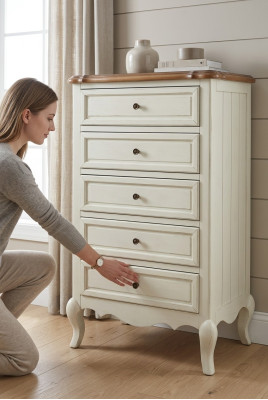 Sideboard Chest of Drawers Cabinet Country House Style Sideboard Chest of Drawers Real Wood Sideboards
