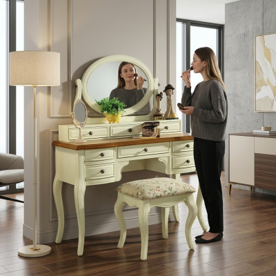 Makeup table, makeup tables, table console table, dresser, cabinets, console tables