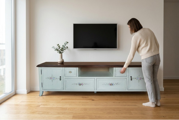 RTV sideboard country style classic TV cabinet lowboard shelf new sideboards