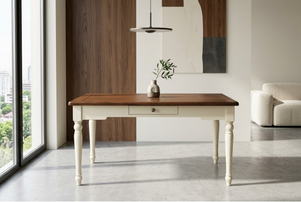 Style dining table table real wood classic designer tables American furniture