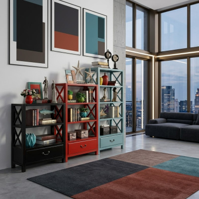 Design partition wall shelf, living room cabinets, wood shelves, bookcase shelves.