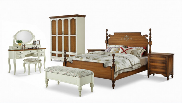 Stylish 7-Piece Complete Bedroom Set Elegance for Your Bedroom