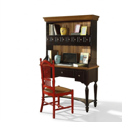 Office furniture desk computer furniture office wood furniture tables chair 2-piece set.