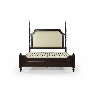 Bed cushion country house luxury double hotel beds sleep room wood
