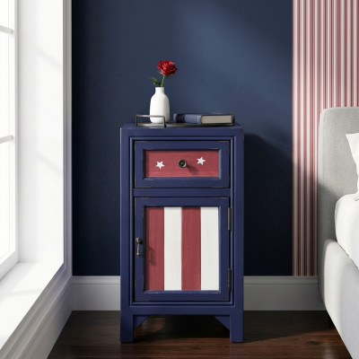 Nightstand bedside table bedside chest chest of drawers 1 drawer bedroom table new