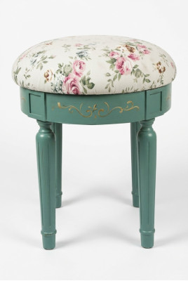 Designer seat cushion bench cushion seat stool bench textile wood country house style