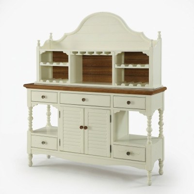 Classic wooden sideboard, country style furniture, cabinet, dresser, sideboards, cabinets.