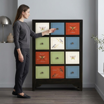 Design dresser cabinet luxury wood dressers cabinet shelf console furniture sideboard